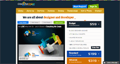 Desktop Screenshot of crea8ivedesign.com